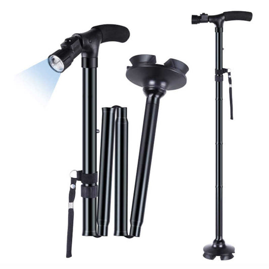 Bastón Plegable con Luz LED